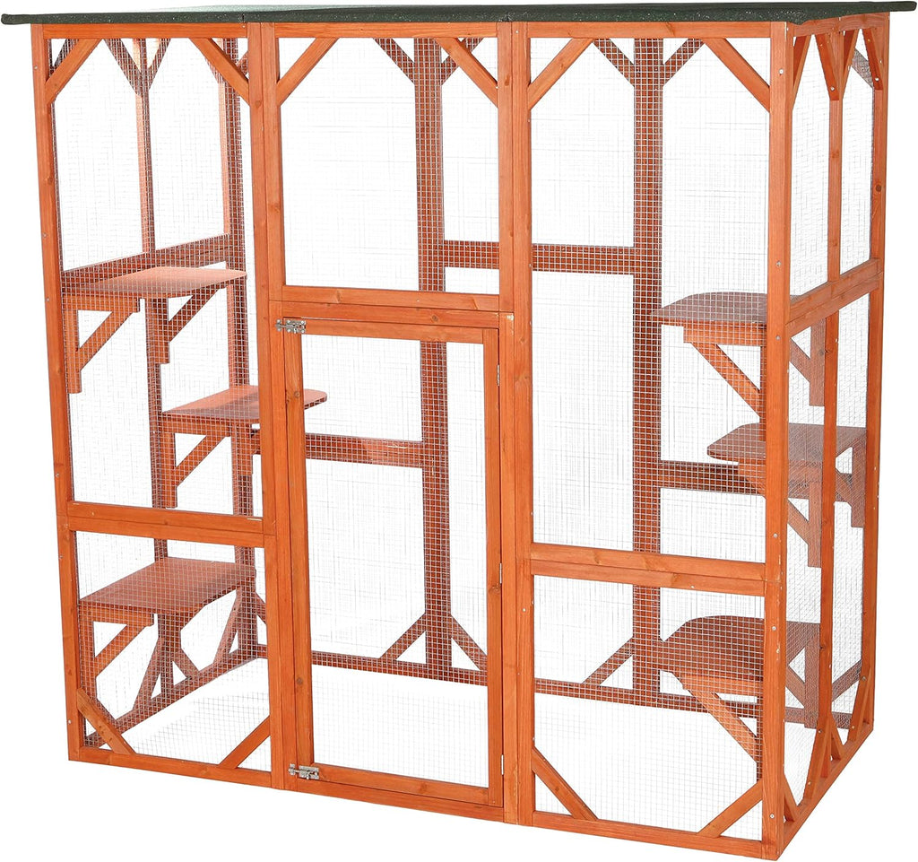 Large Cat Playpen with Platforms S686163