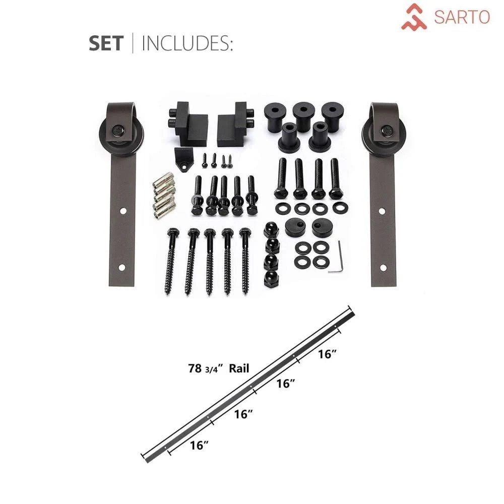Sliding Barn Door Hardware O343