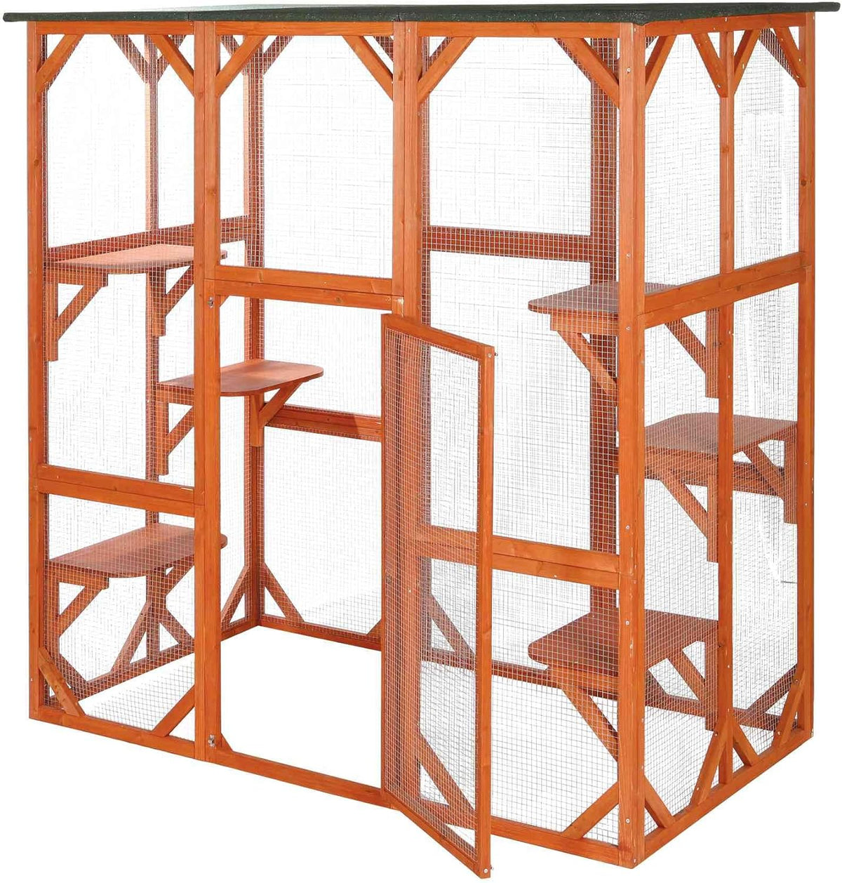 Large Cat Playpen with Platforms S686163