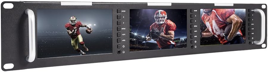 5 Inch Triple Rack Mount SDI LCD Monitor K892141