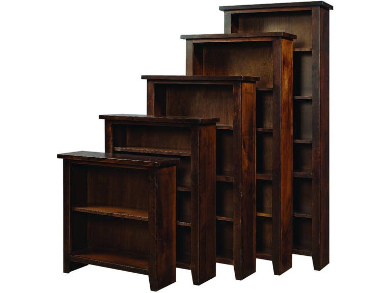 Tobacco 84x22 Bookcase H90005