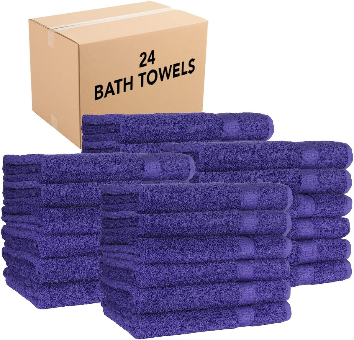 Beige Bath Towels 25x52 24 Pack J208
