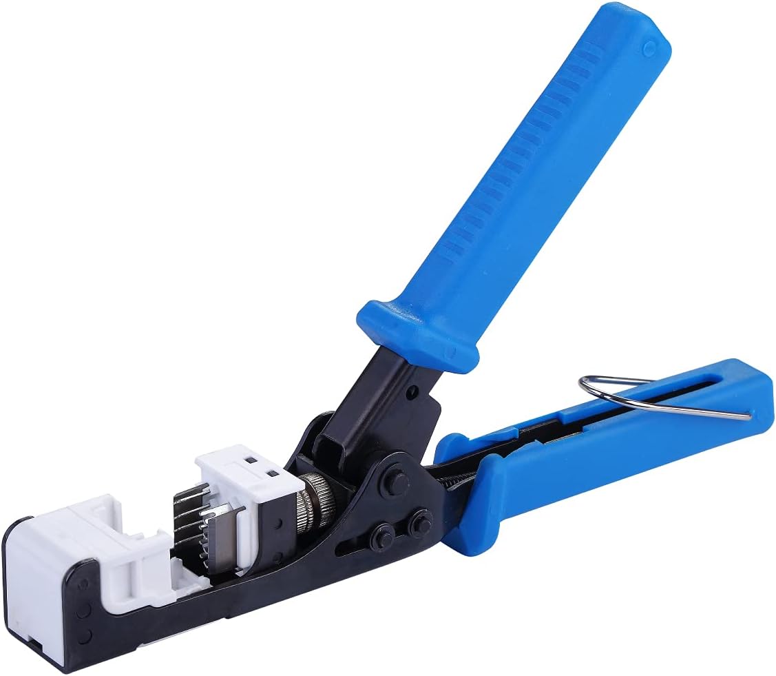 45 Degree RJ45 Keystone Jack Crimping Tool Pack of 2 J913422