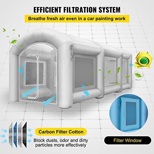 Inflatable Paint Booth with Filter System V738