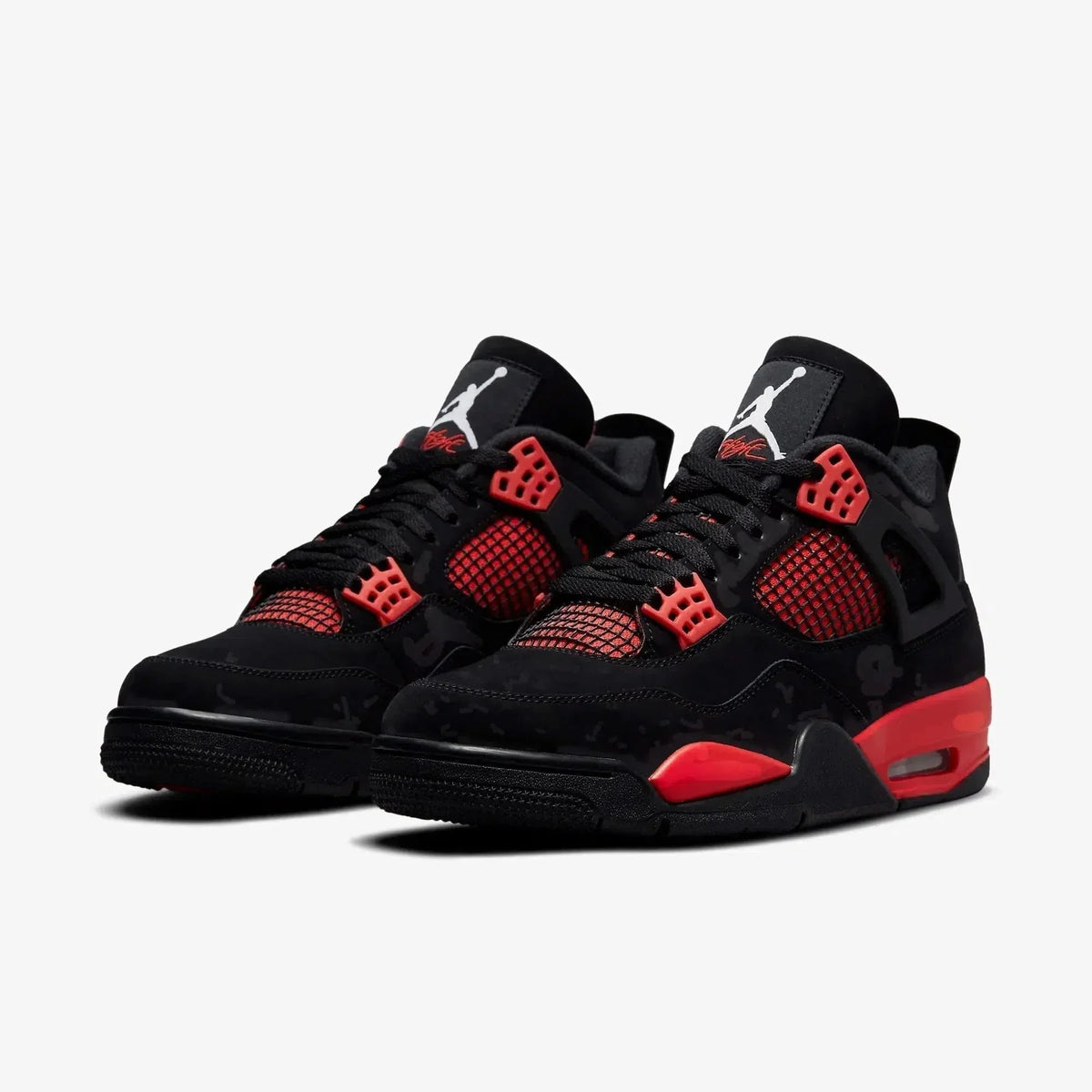 Black/Multi-Color Retro Sneakers E5106