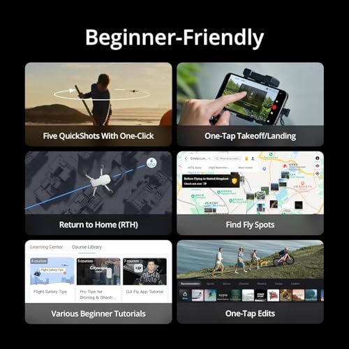 Mini 4K Drone Quadcopter with Camera, Under 249 g, 3-Axis Gimbal Stabilization, 10km Video Transmission, 31-Min Flight Bundle O89037
