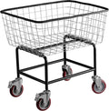 2.5 Bushel Wire Laundry Cart with Wheels H710310