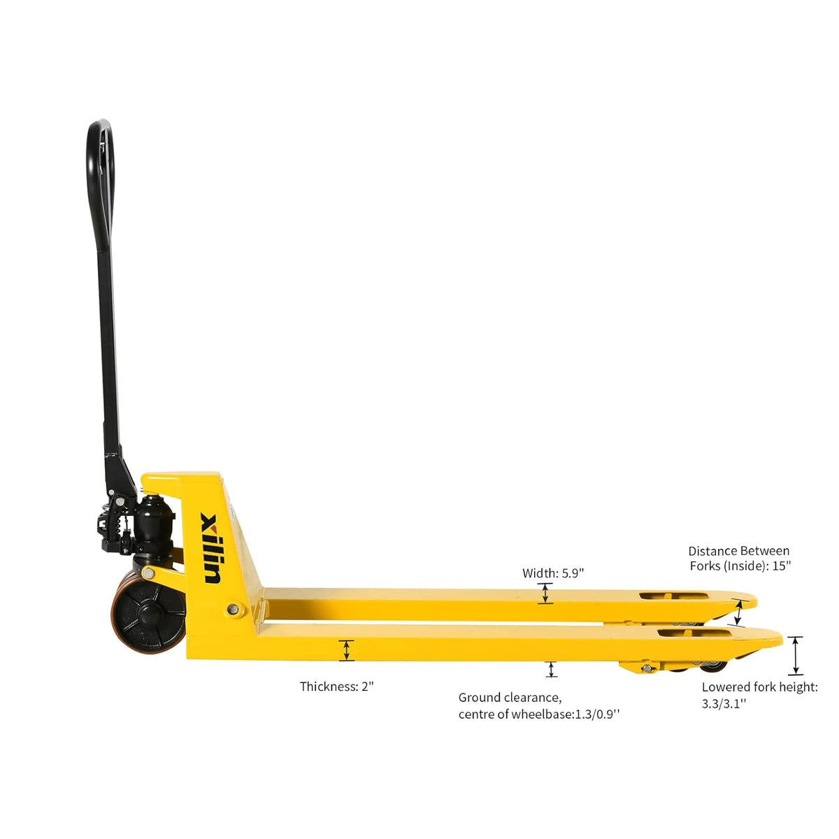 Manual Pallet Jack 6600lbs Capacity I8121