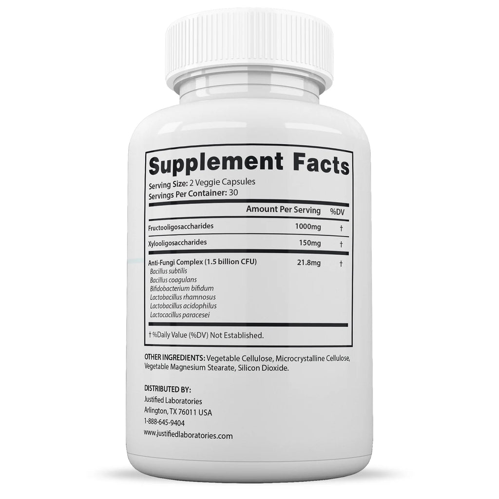 1.5 Billion CFU Probiotic Oral Support 60 Capsules H8259