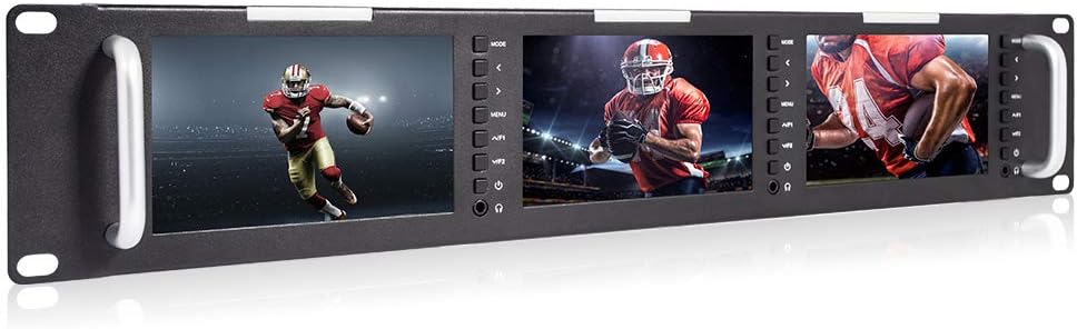 5 Inch Triple Rack Mount SDI LCD Monitor K892141