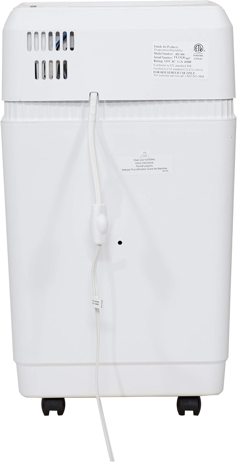 White Evaporative Humidifier Y608