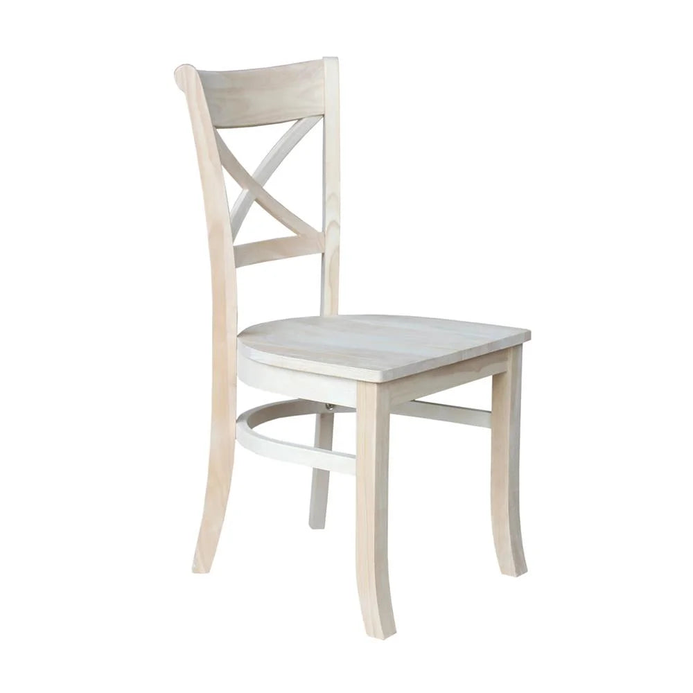 Set of Two X-Back Chairs W784132