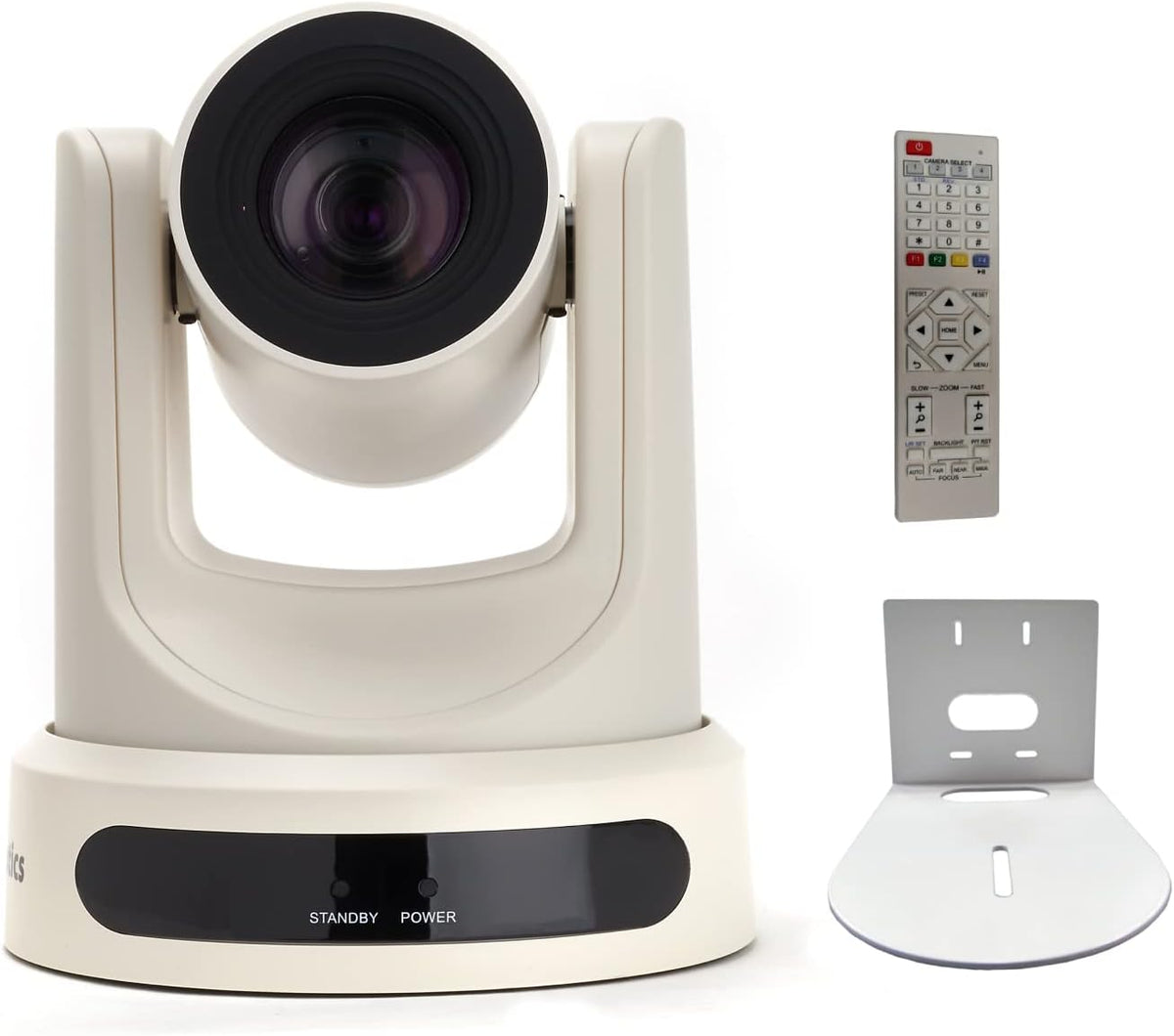 Live Streaming Broadcast Camera with Wall Mount Bracket, Grey A183452