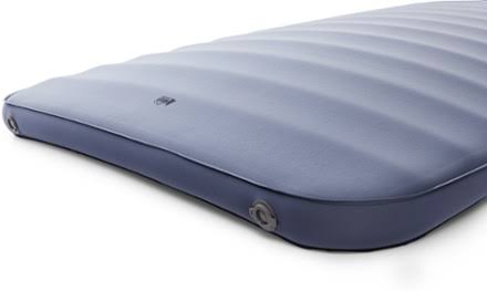 Blue Double Self-Inflating Bed I485