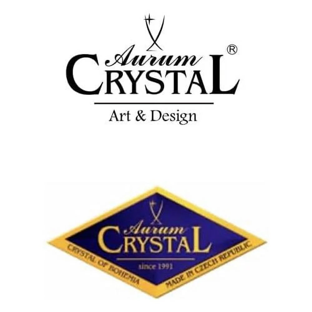 Red 12'' Crystal Glass Vase I79692