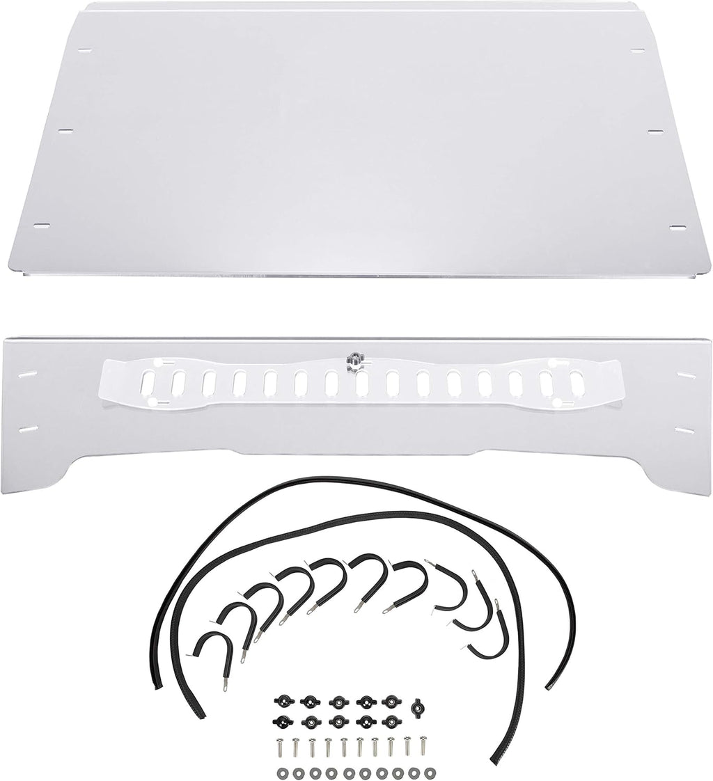 Front Vented Scratch Resistant Windshield P5356
