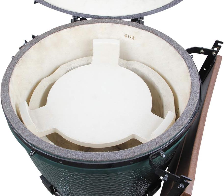 Ceramic Heat Deflector Pizza Stone Smoking Stone R3275
