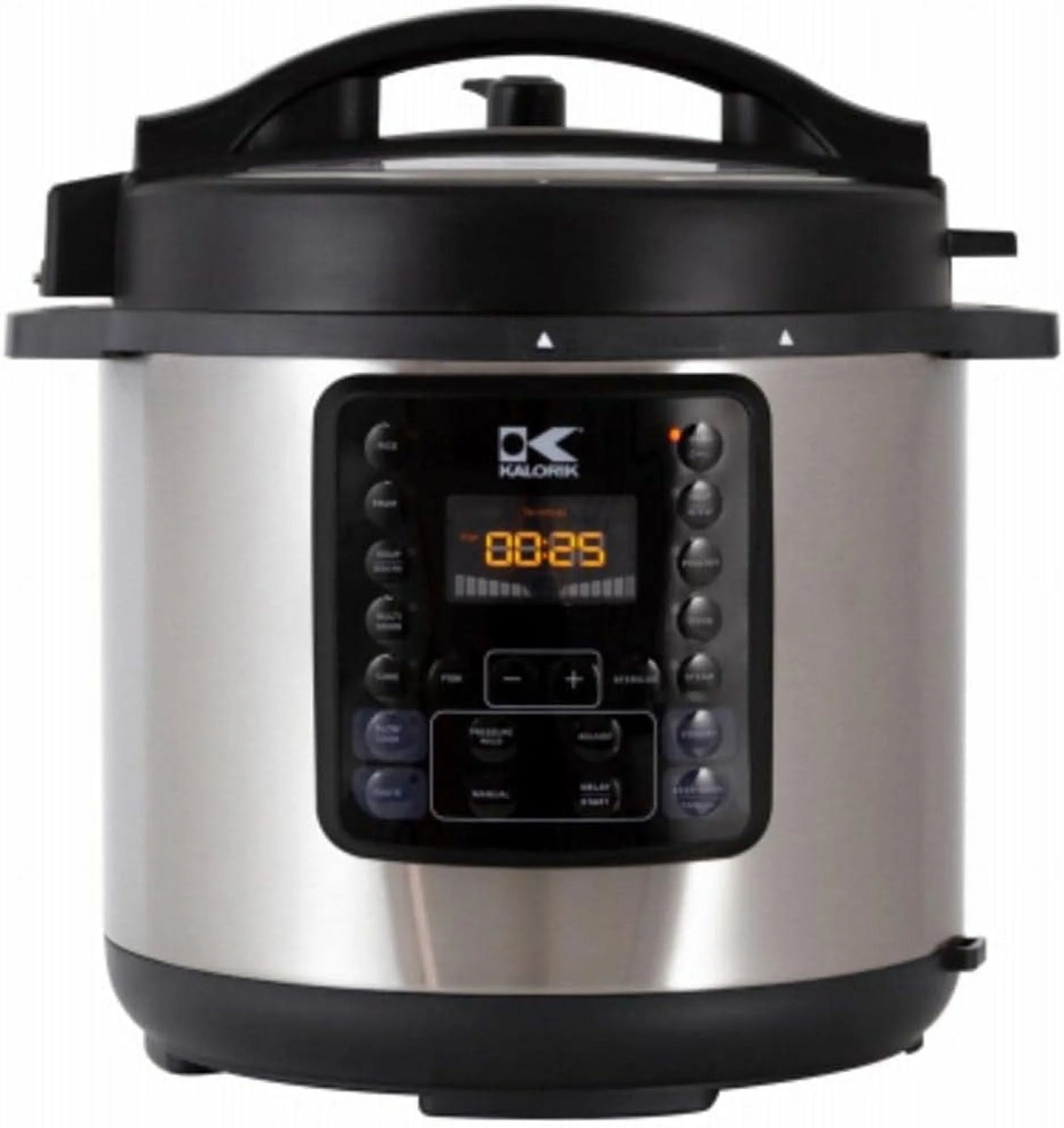 6-Qt Stainless Steel Digital Pressure Cooker C9905