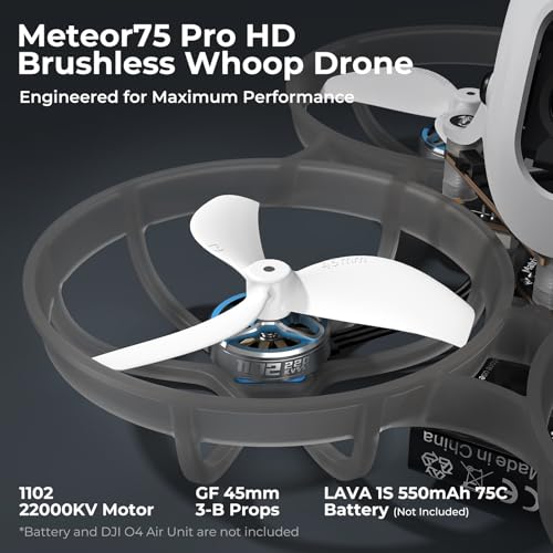 Brushless Whoop Quadcopter with 45mm 3-Blade Prop P39624