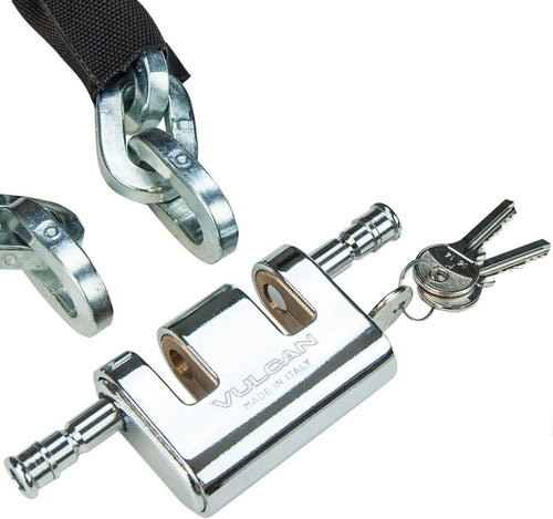 3/8 Inch x 3 Foot Case-Hardened Security Chain and Lock Kit M74218