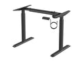Height Adjustable Sit Stand Desk Frame Black P642