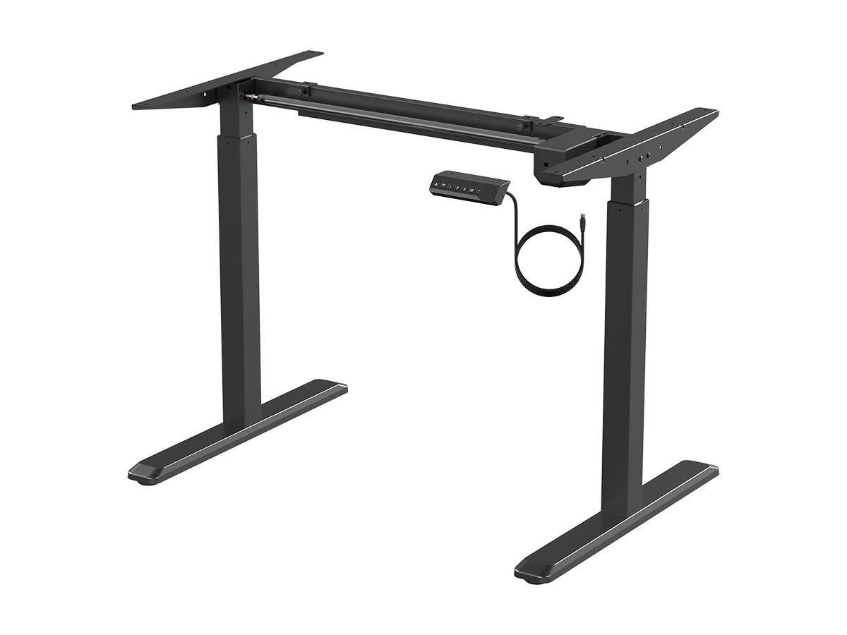 Height Adjustable Sit Stand Desk Frame Black P642
