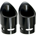 Black Mini Scalloped Exhaust Tip Q2288