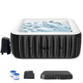 4-6 Person Inflatable Hot Tub with 130 Bubble Jets U6647
