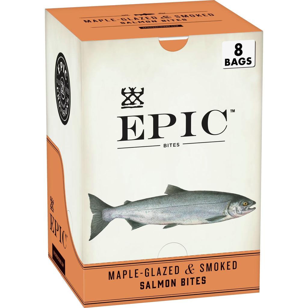 Salmon Bites, Wild Caught, 8 ct, 2.5 oz Pouches E96683