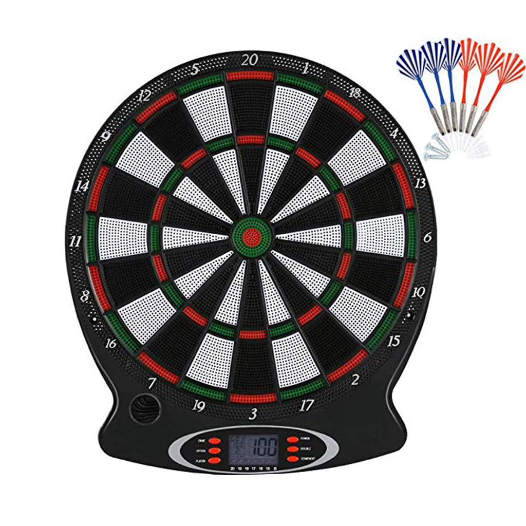 Electronic Darts Target with 6 Safety Darts Z65352