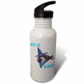 Blue Witchy Woman 21 oz Sports Water Bottle F23091