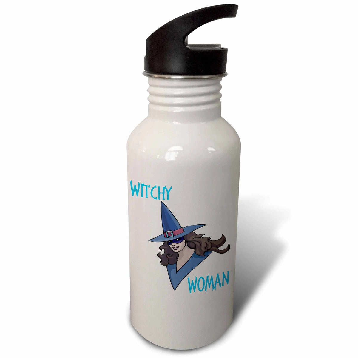 Blue Witchy Woman 21 oz Sports Water Bottle F23091