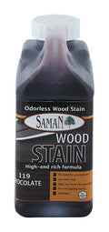 Semi-Transparent Chocolate Water-Based Wood Stain 32 oz. M2074