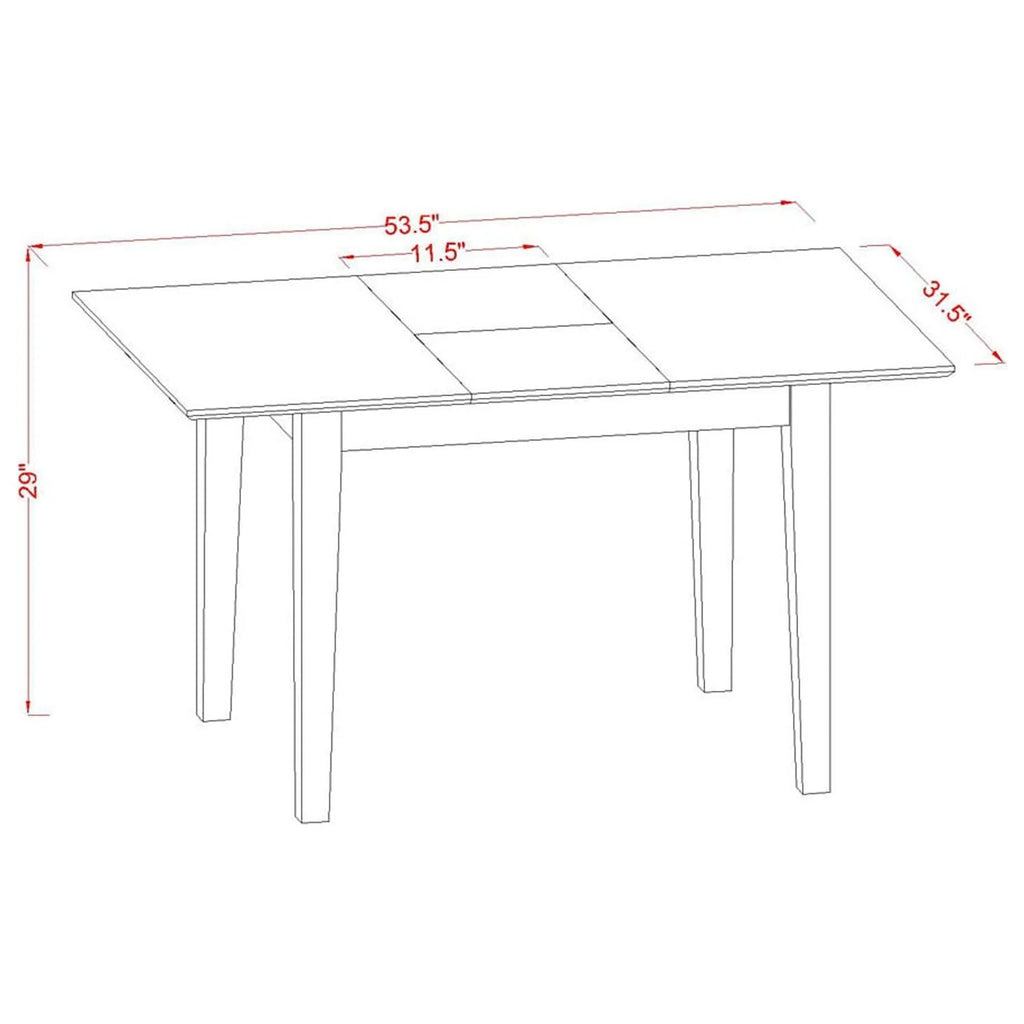 3 Piece Wood Dining Set H5650