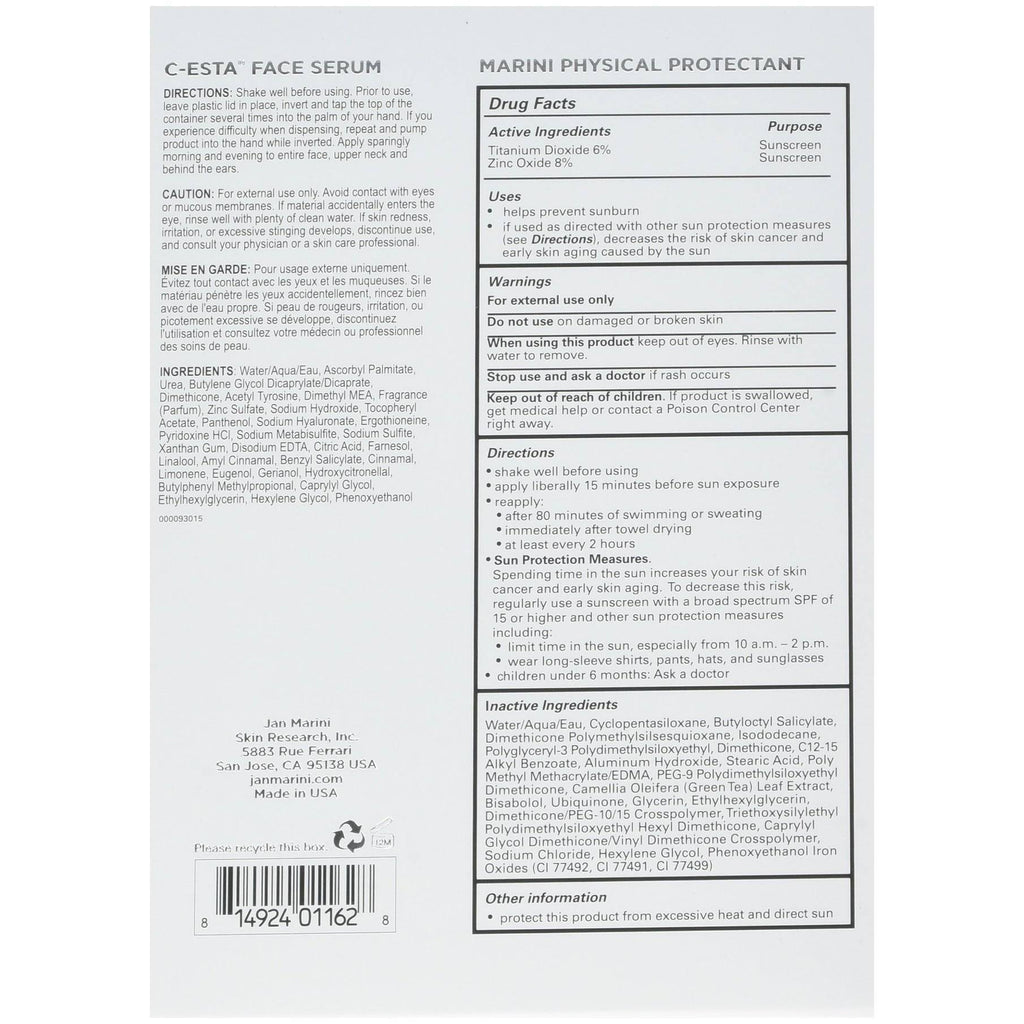 Marini Physical Protectant SPF 45 R666