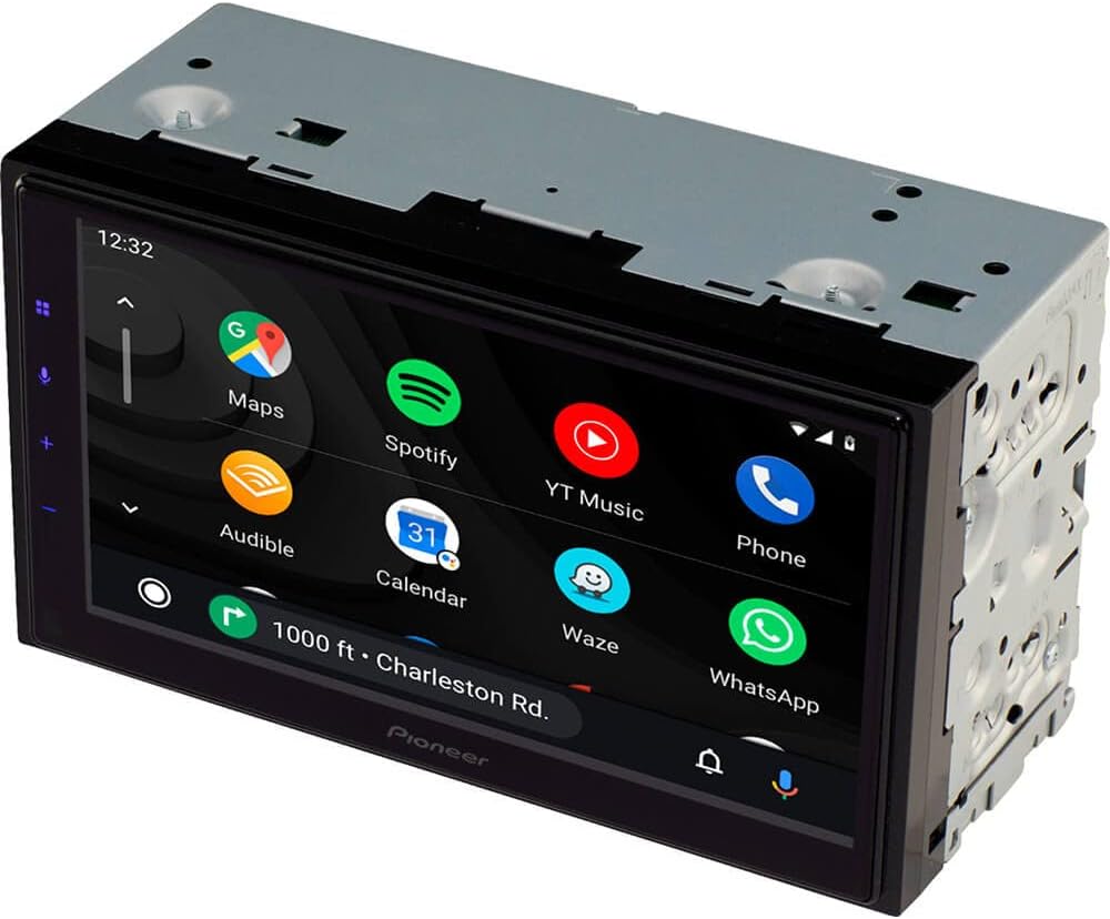 In-Dash Multimedia Receiver with 6.8" Capacitive Touchscreen Display F453764