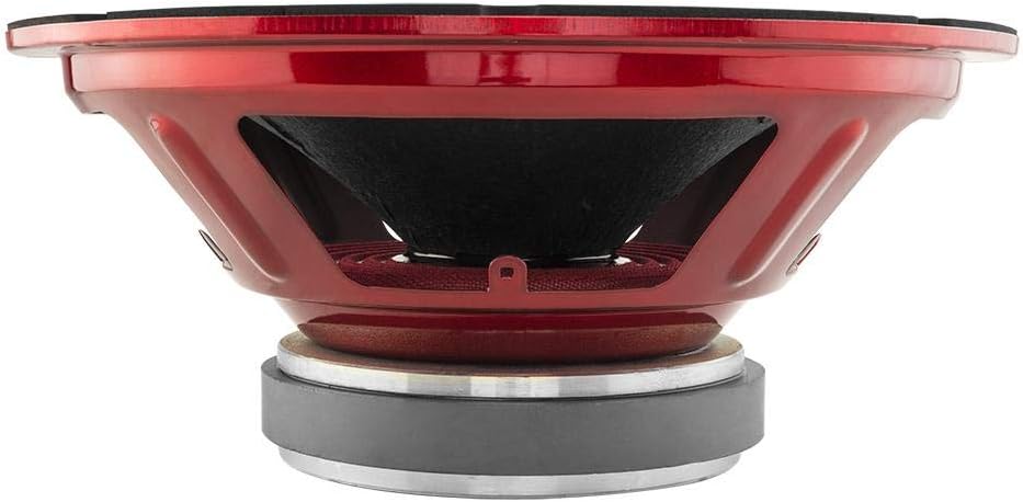 12 Midrange Red Steel Basket 900W Max 300W RMS 8 Ohms Car Speaker G5464