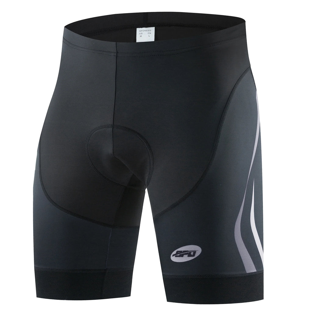 Gray Gel Padded Cycling Bike Shorts O1054