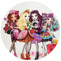 8" Round Edible Cake Topper S210