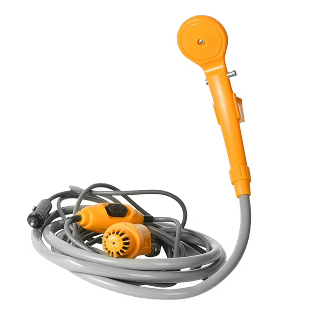 Portable Shower Kit with Pump, 6 Meter Cable, Max 2.5L Per Minute J795