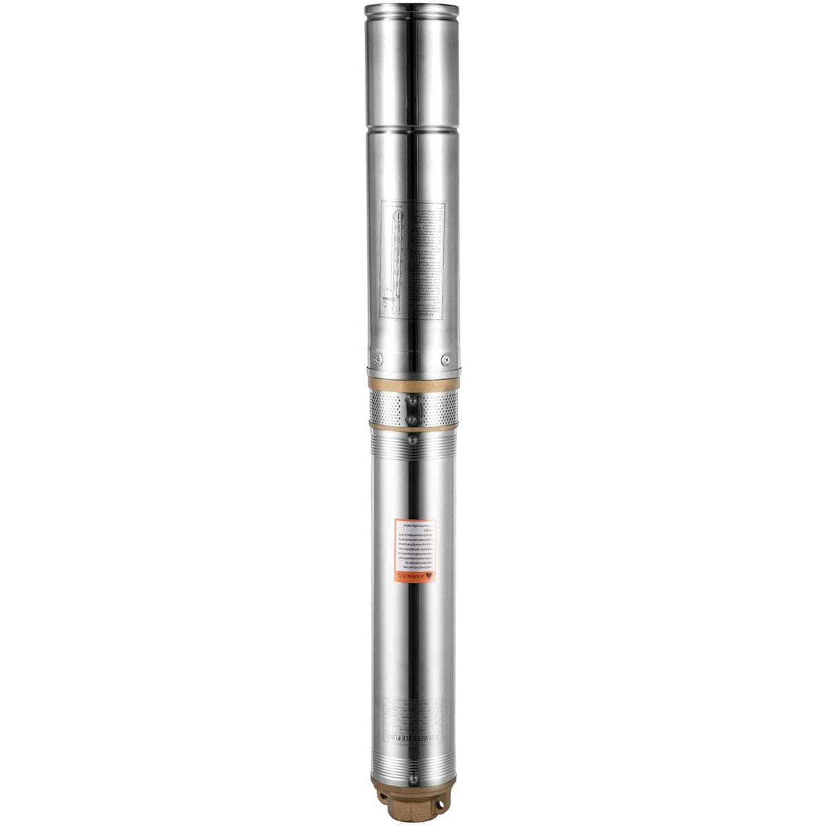 1 HP Submersible Well Pump 33GPM 207ft Head 9.8ft Cable Stainless Steel K8733