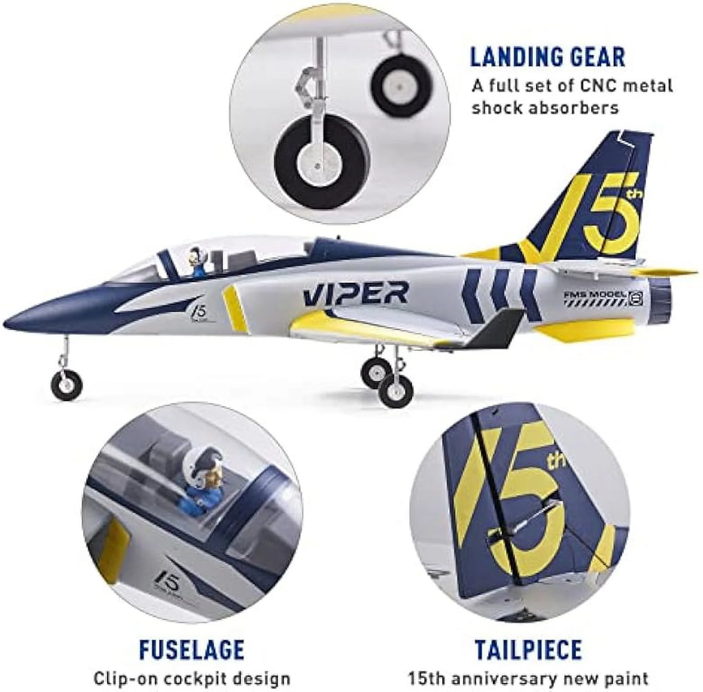 Navy Blue 70mm EDF RC Airplane Jet Z555