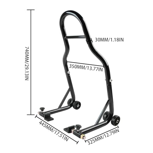 850lbs Front Rear Motorcycle Stand C8694