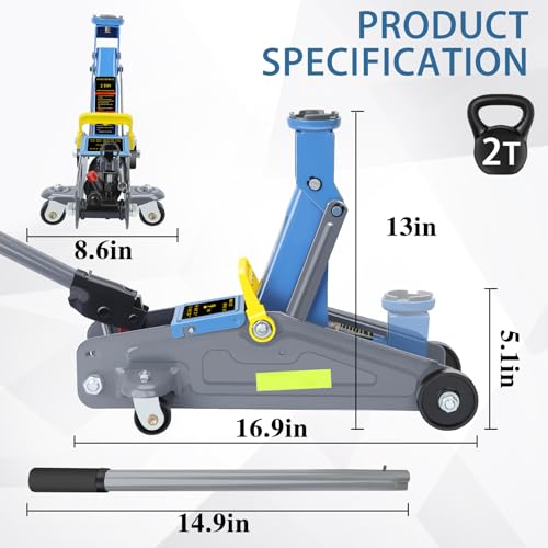 2T Portable Hydraulic Floor Jack P299122
