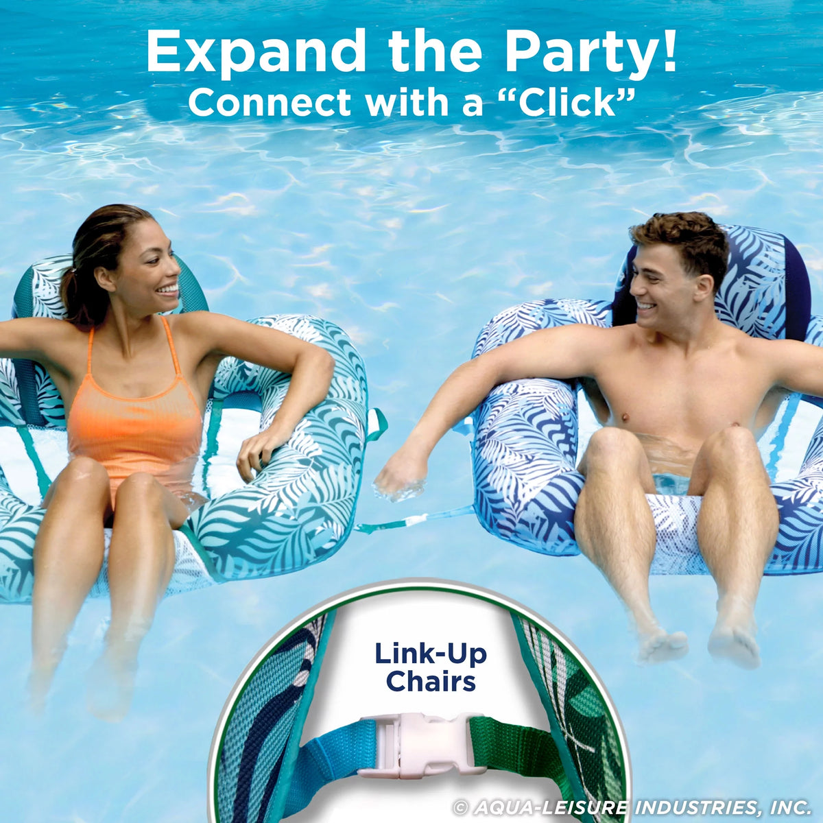 Inflatable Swimming Pool Chair Float L46997