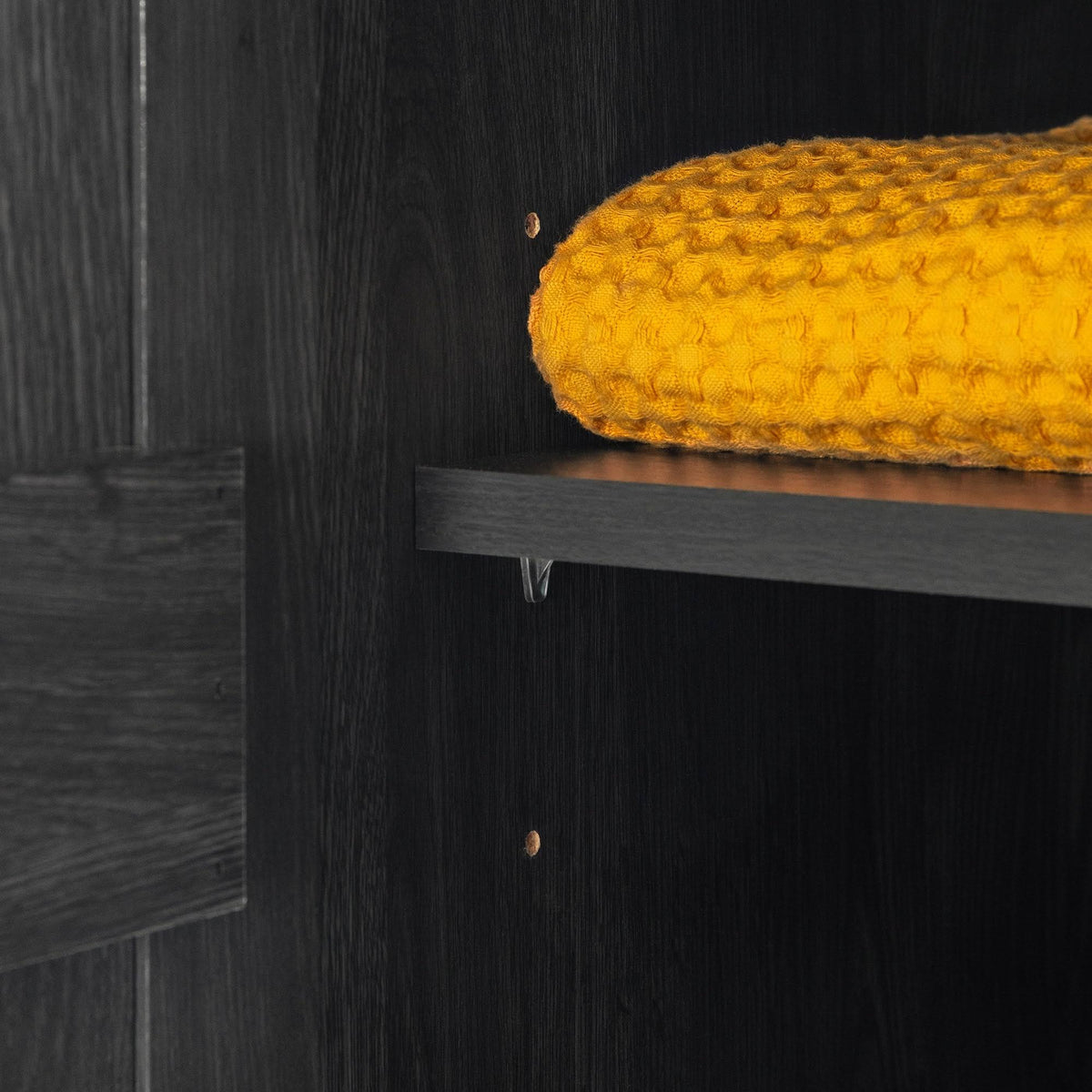 Gray Oak Wardrobe Armoire K385