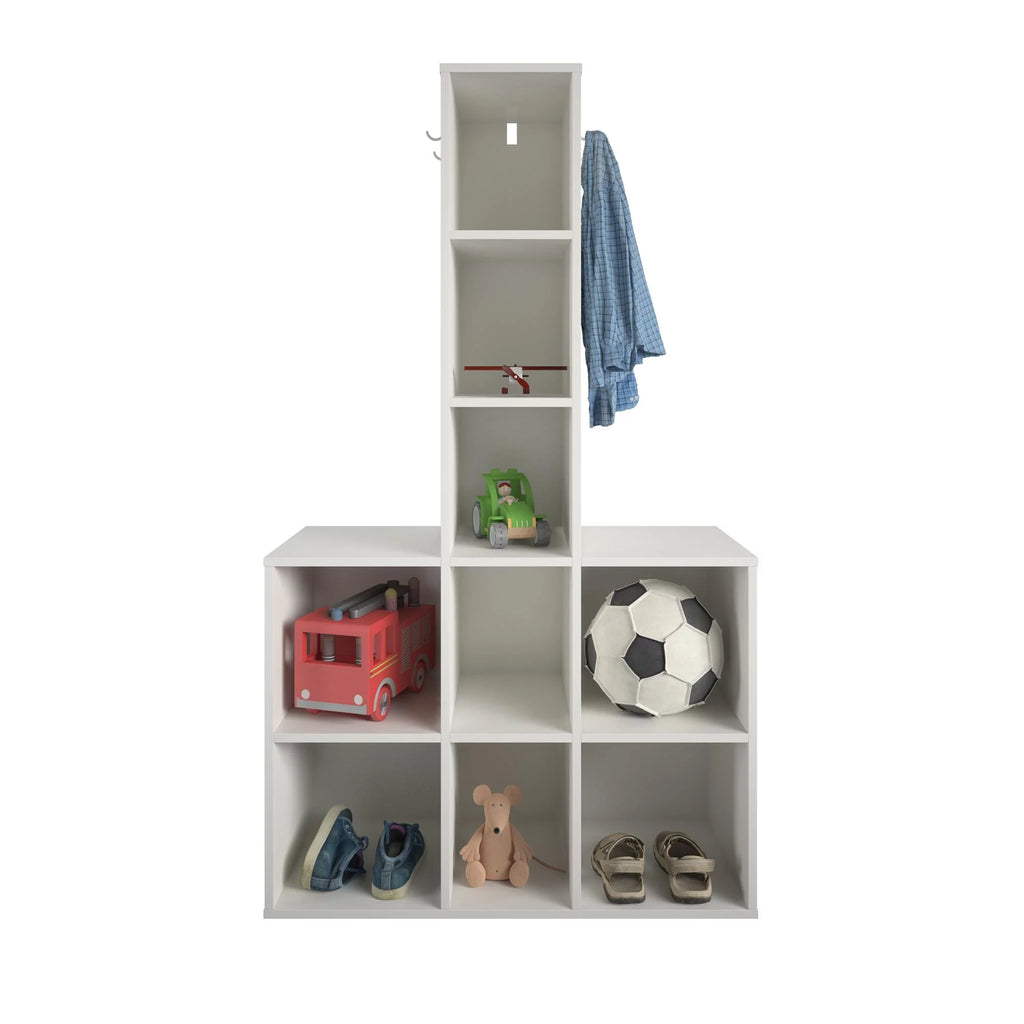 White 9 Cube Storage K14578