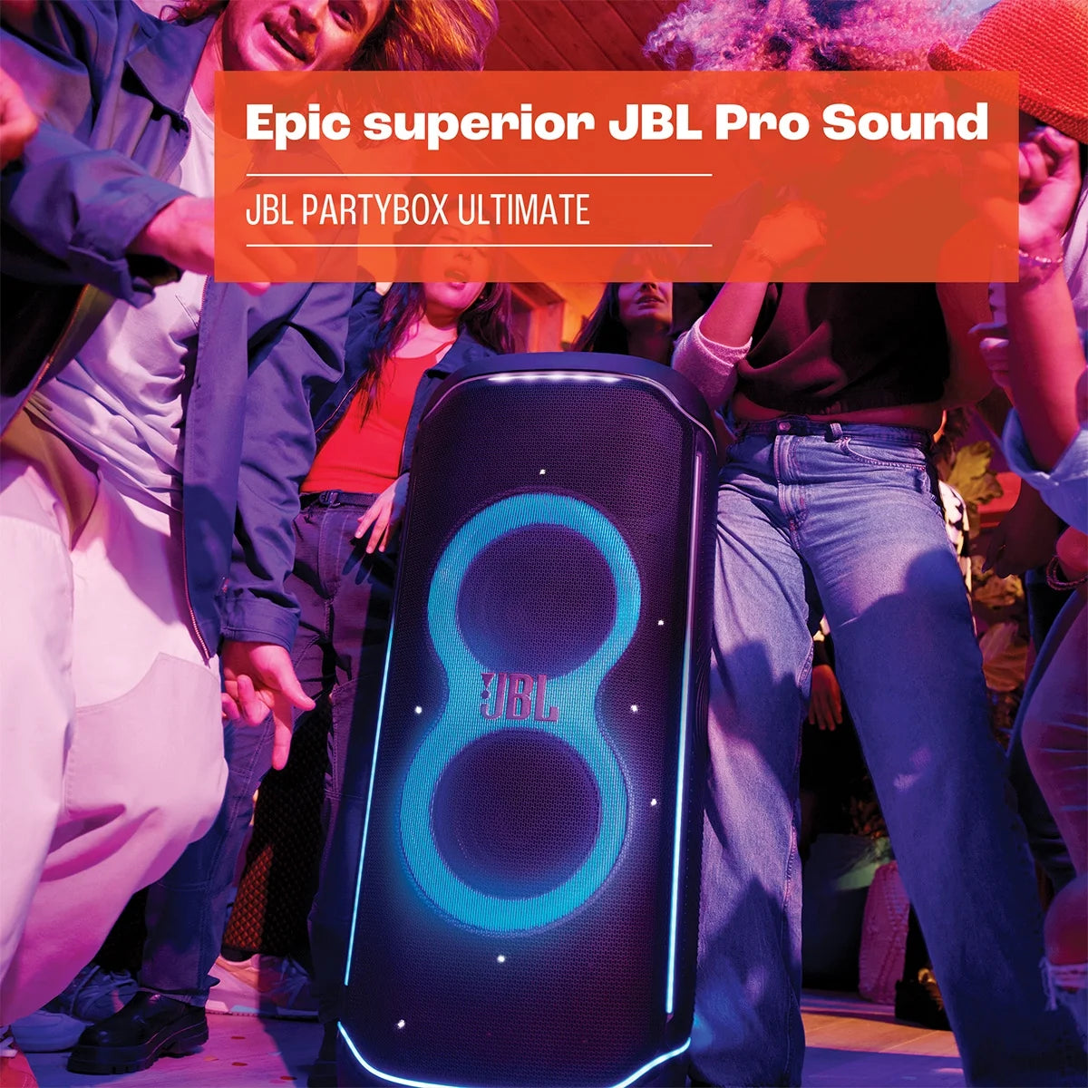Waterproof Wi-Fi Party Speaker with Dolby Atmos O499