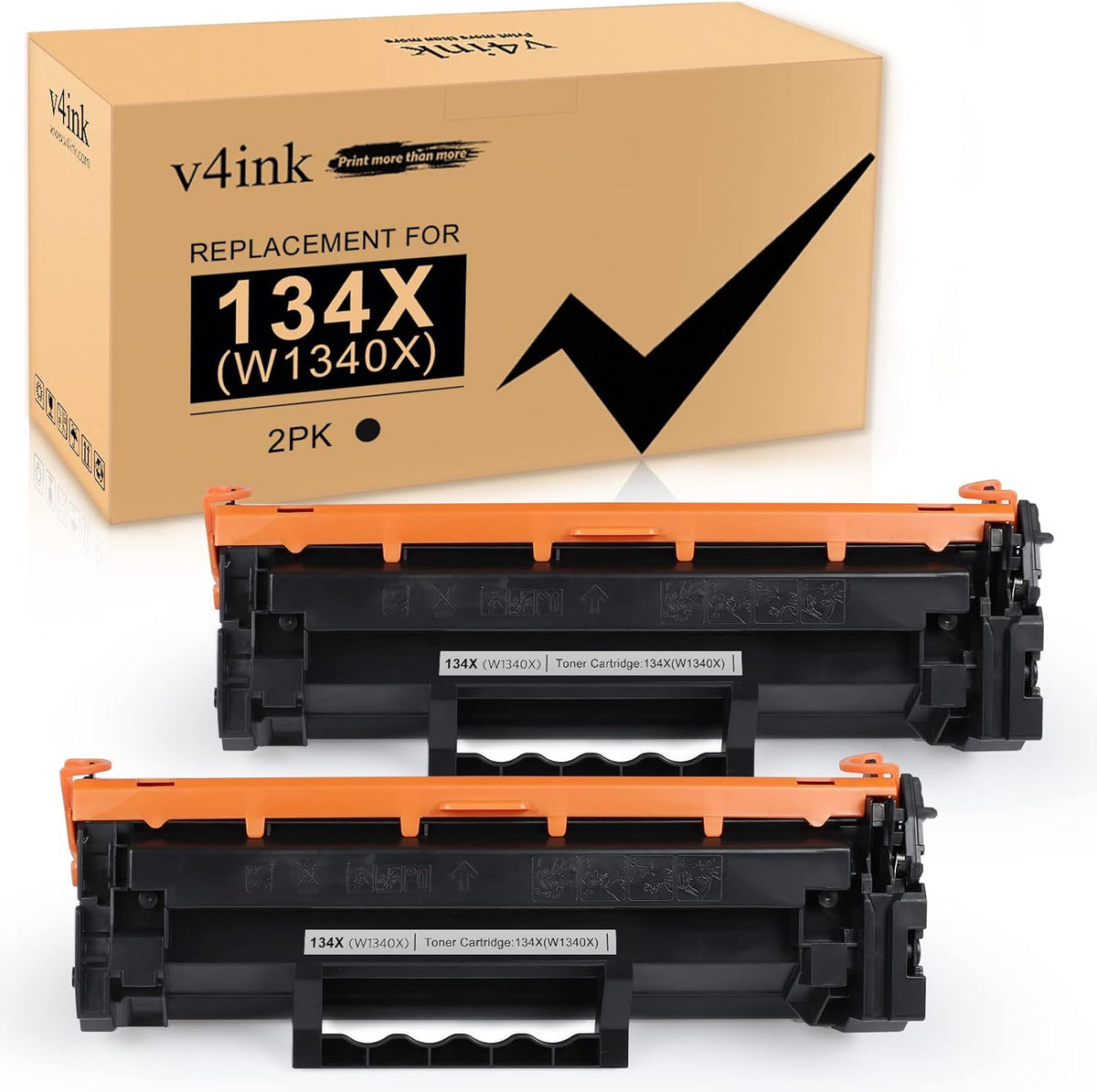 2-Pack Compatible Toner Cartridge for HP Printer X9662