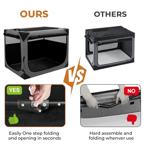 Collapsible Soft Travel Dog Crate J67134